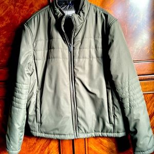 Kenneth Cole Army Green Coat Large